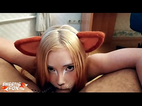 ❤️ Kitsune yutmoq Dik va uning og'ziga cum ☑ Super pornoda bizda